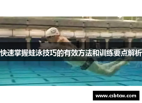 快速掌握蛙泳技巧的有效方法和训练要点解析